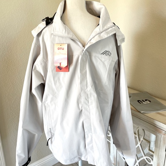 OTU Jackets & Coats New Otu Waterproof Sport Rain Jacket Xl Poshmark